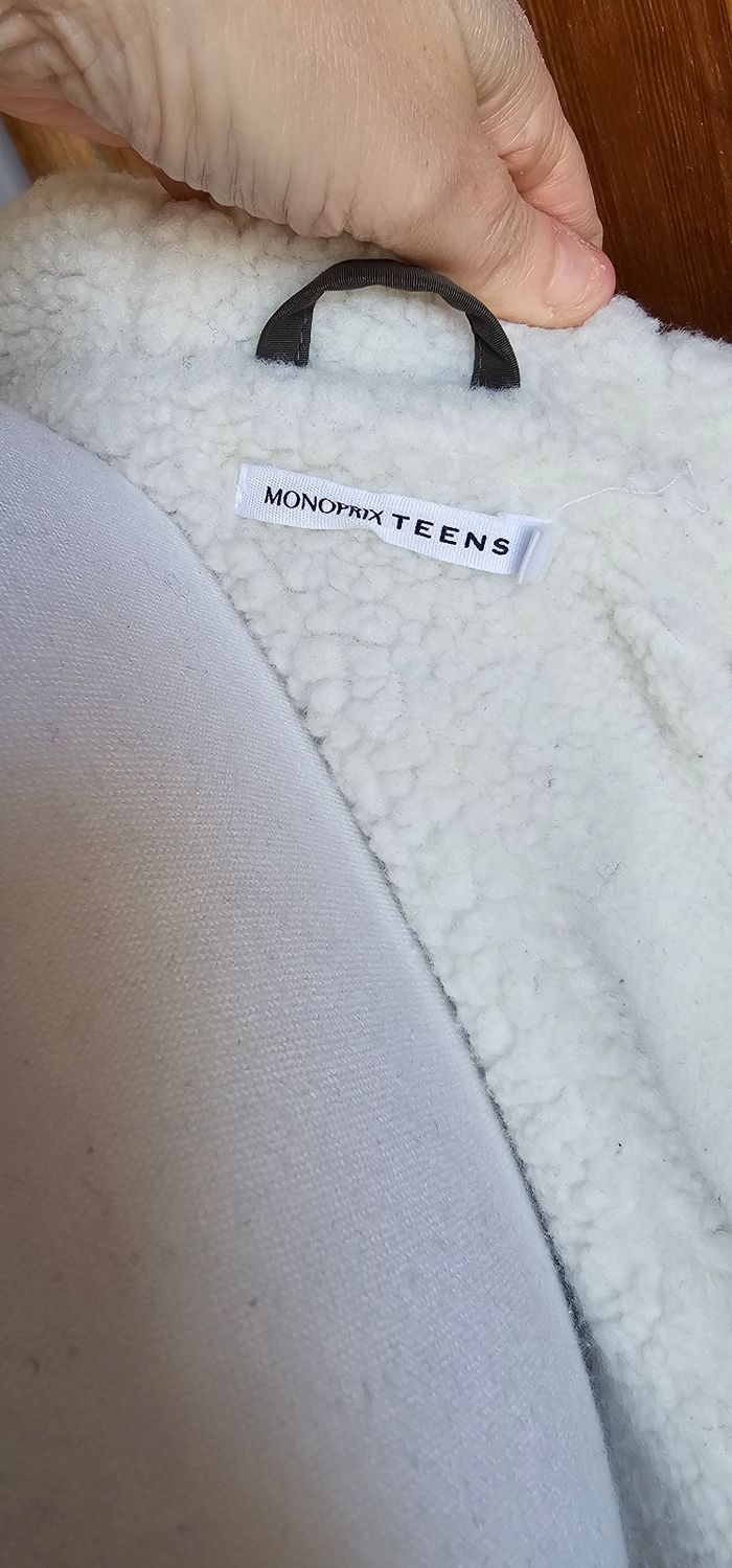 Manteau Monoprox 12 ans kaki - photo numéro 7