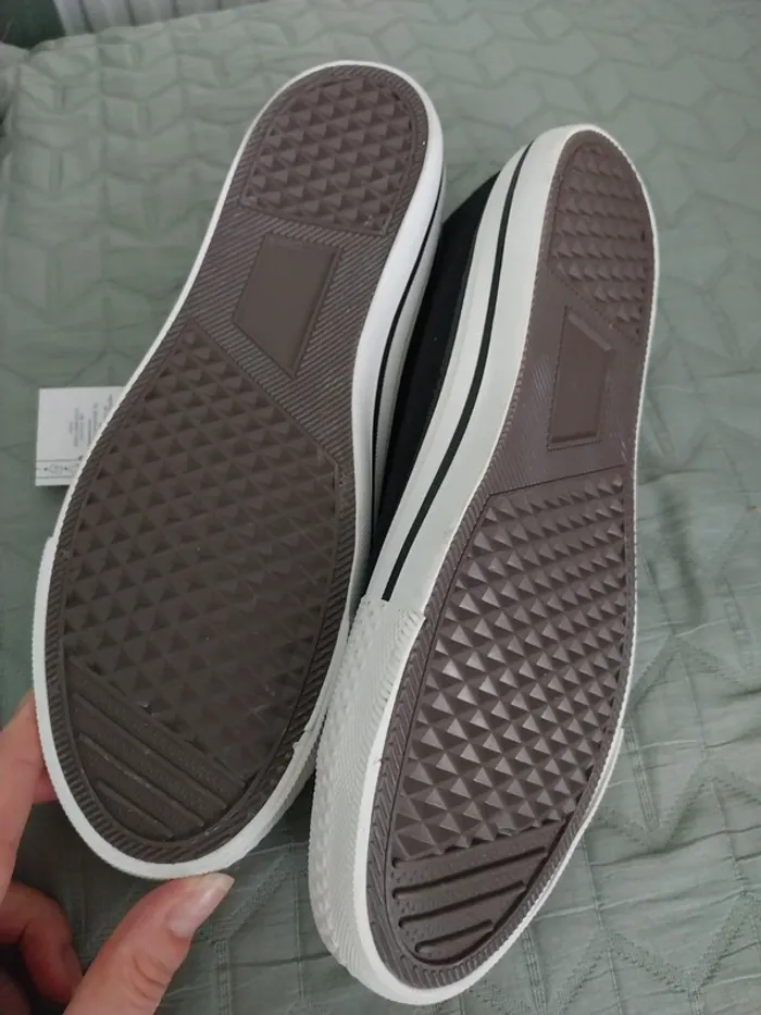 Chaussure en toile noire T39 - photo numéro 8