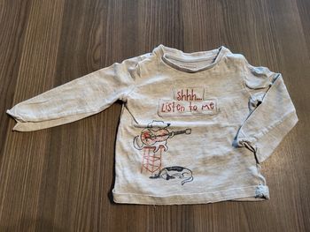 Maillot manche longue taille 18 mois (80 cm)