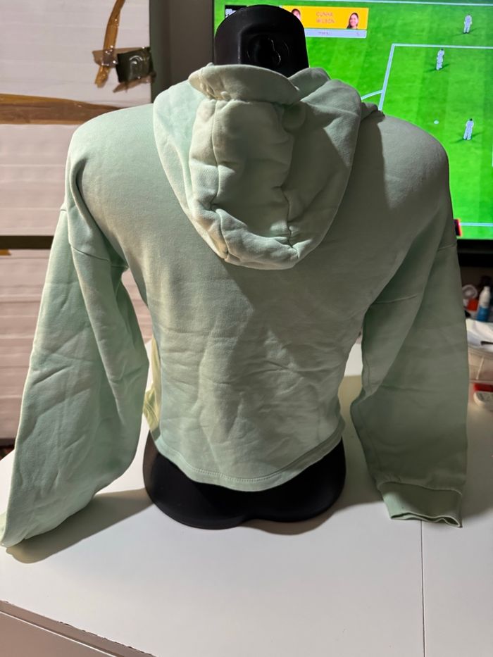 Sweet à capuche vert menthe taille xxs stranger things - photo numéro 2