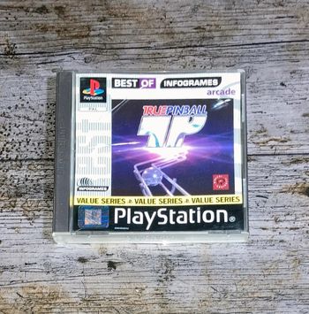 True Pinball Jeu PS1 Sans notice Sony