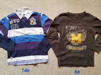 Lot de 2 hauts garçon catimini et tae