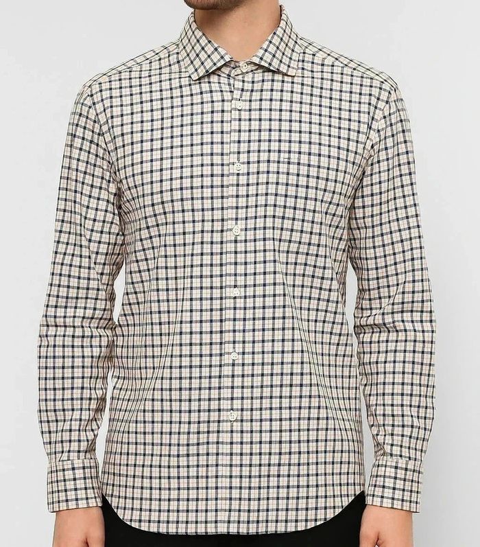 Chemise Tommy Hilfiger Slim Fit Non Iron – Carreaux Vintage Élégante Y2K