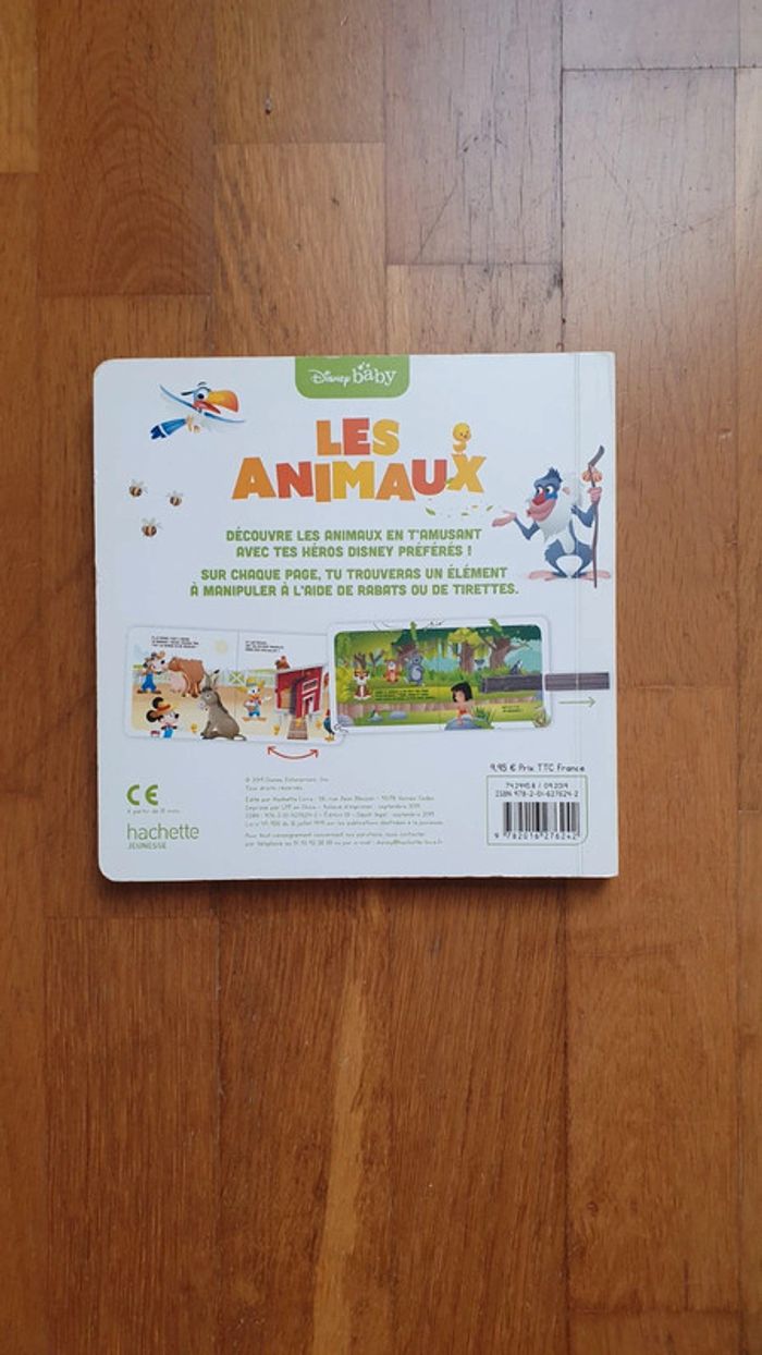 Livre Disney baby Les animaux - édition Hachette jeunesse - photo numéro 5