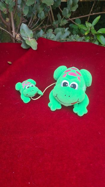 Grenouille  Chicco et son bébé