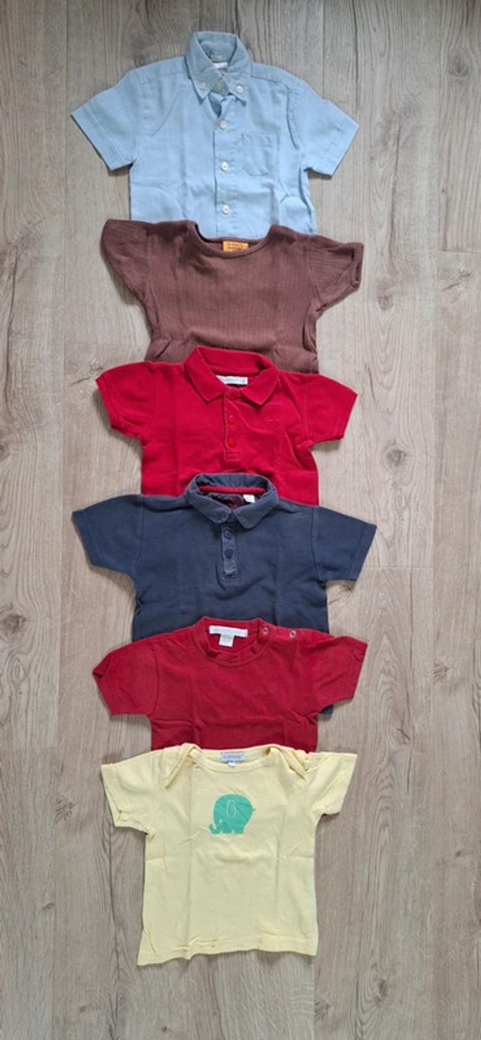 Lot 6 hauts été 18mois dont 1 NEUF
