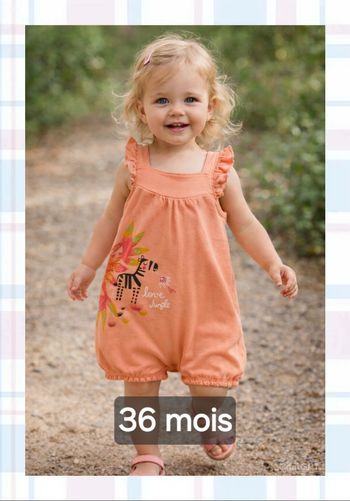 Barboteuse fille 36 mois