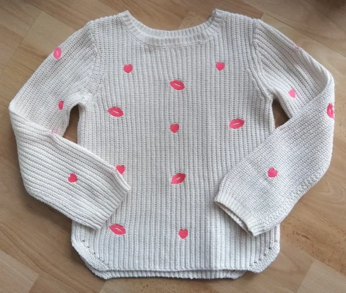 Pull maille taille 5/6 ans