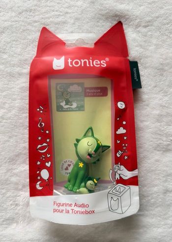 Tonies chat vert sons de la nature 