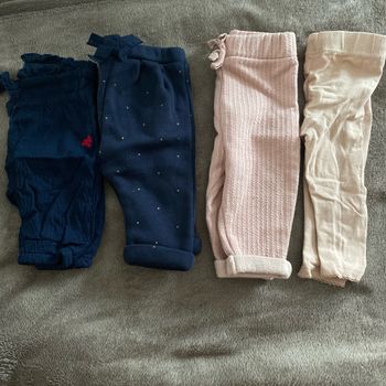Lot de pantalons differentes marques 3 mois