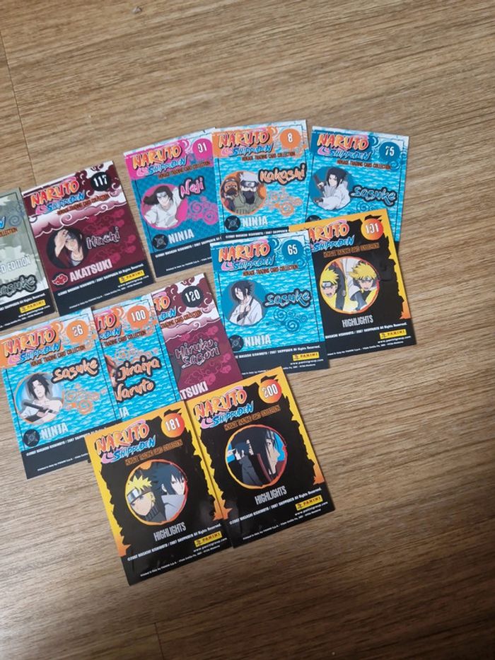 Carte lot naruto shippuden - photo numéro 5