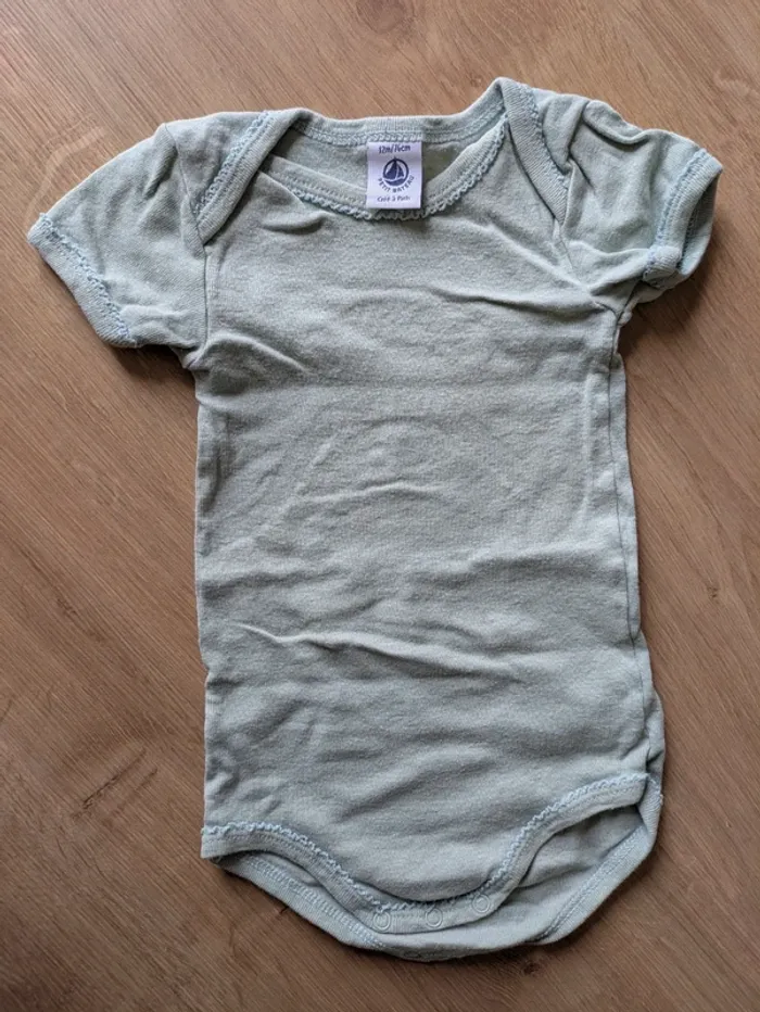 Body été petit bateau 12 mois