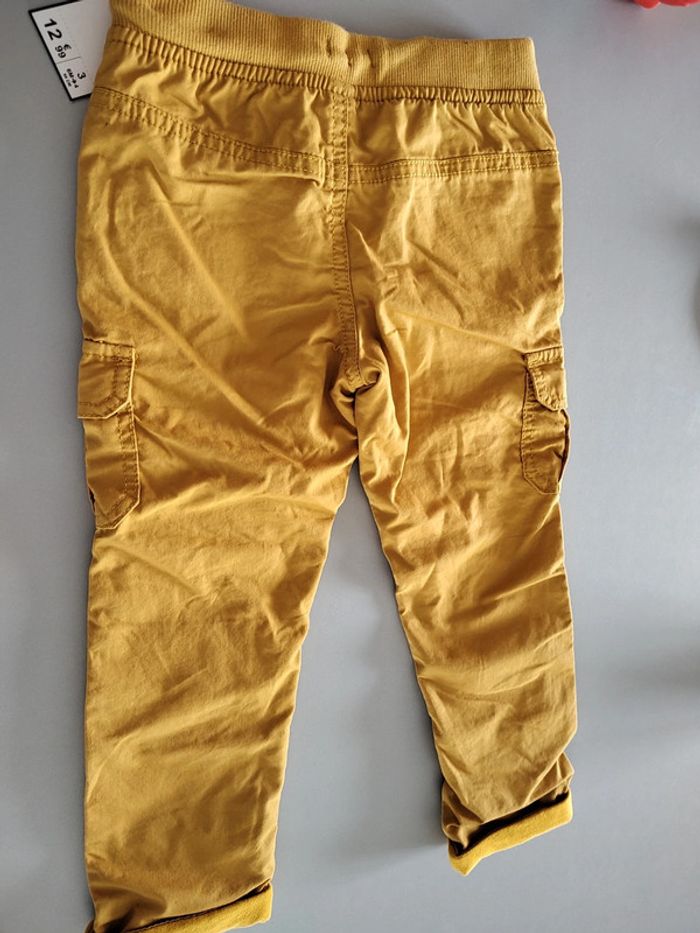 Pantalon moutarde Gémo T.3A Neuf - photo numéro 2