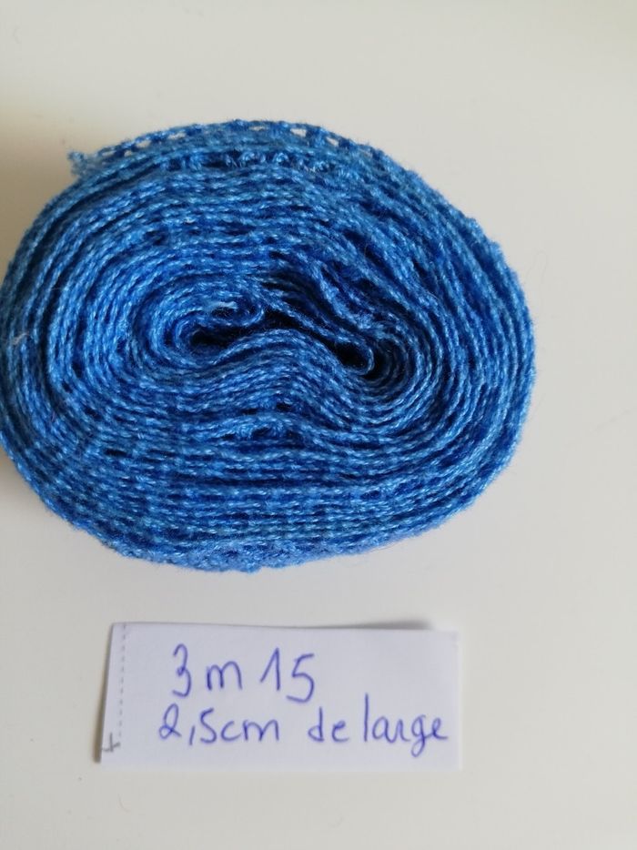 3m15 de ruban bleu pour loisirs créatifs - photo numéro 2