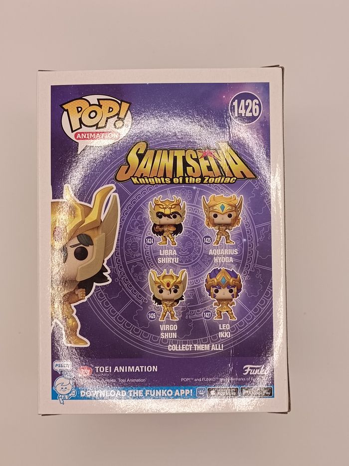 Pop : Saint Seiya 1426 - Virgo Shun - photo numéro 3