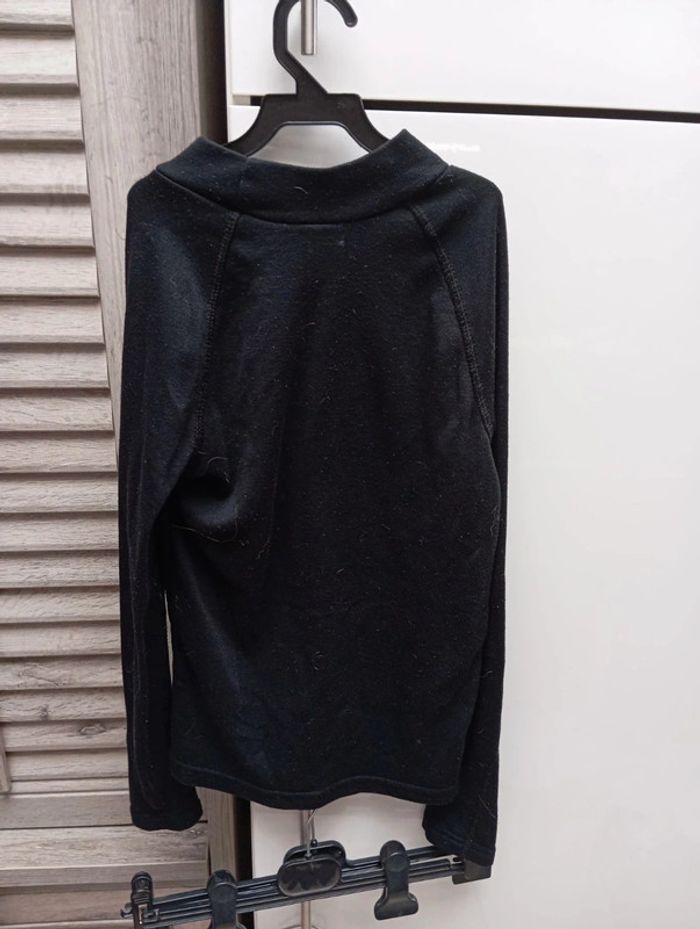 Pull manche longue noir 12 ans Wedze - photo numéro 4