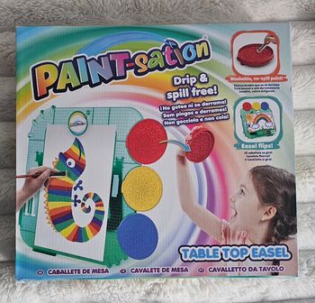 ​🎨 Chevalet de Table "Paint-Sation" - Peinture Sans Taches Neuf
