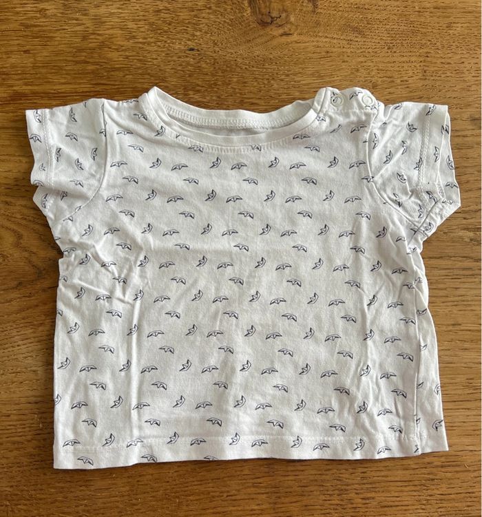 Teeshirt lègé bateau 18 mois