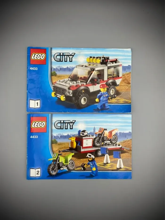 LEGO City 4433 - Dirt Bike Transporter - Complet avec Notice - photo numéro 10