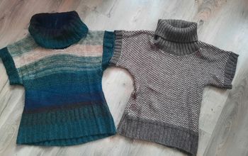 Lot pulls sans manche 'Camaieu' 38/40