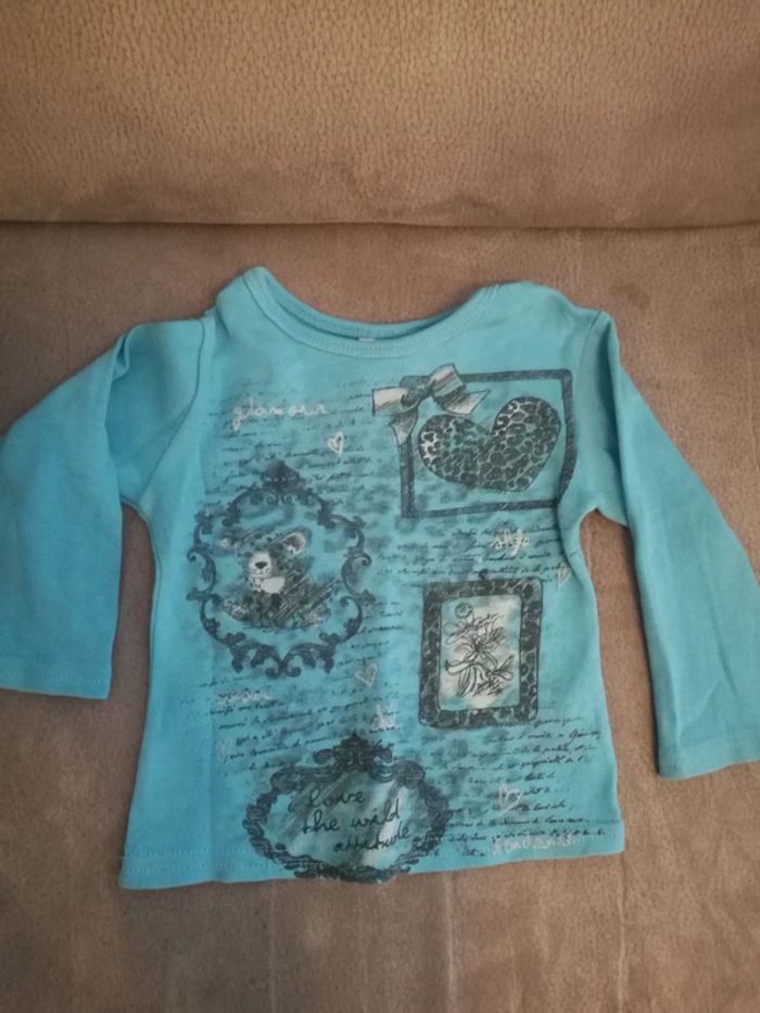 T shirt fille 18 mois