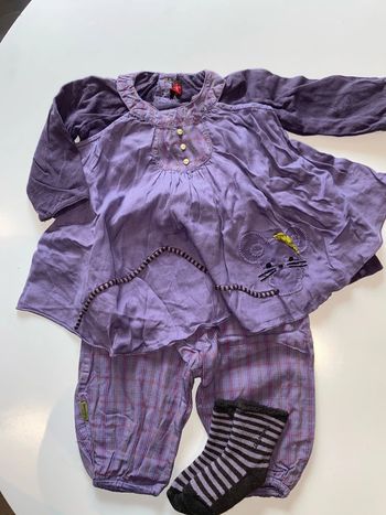 Ensemble Catimini T. 6 mois