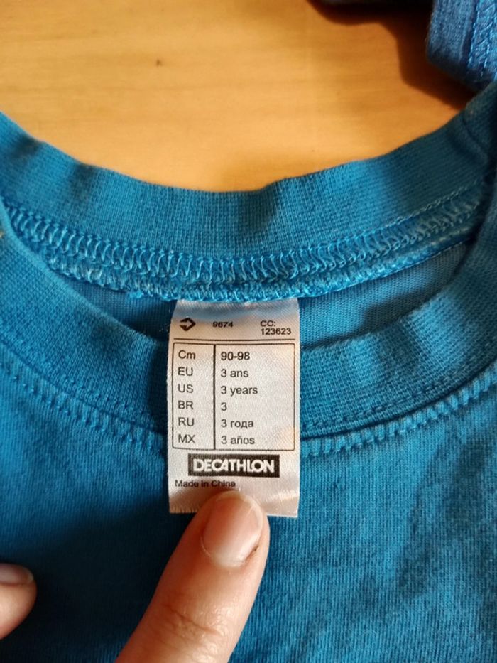 Lot 3 t-shirt garçon 3 ans - photo numéro 3