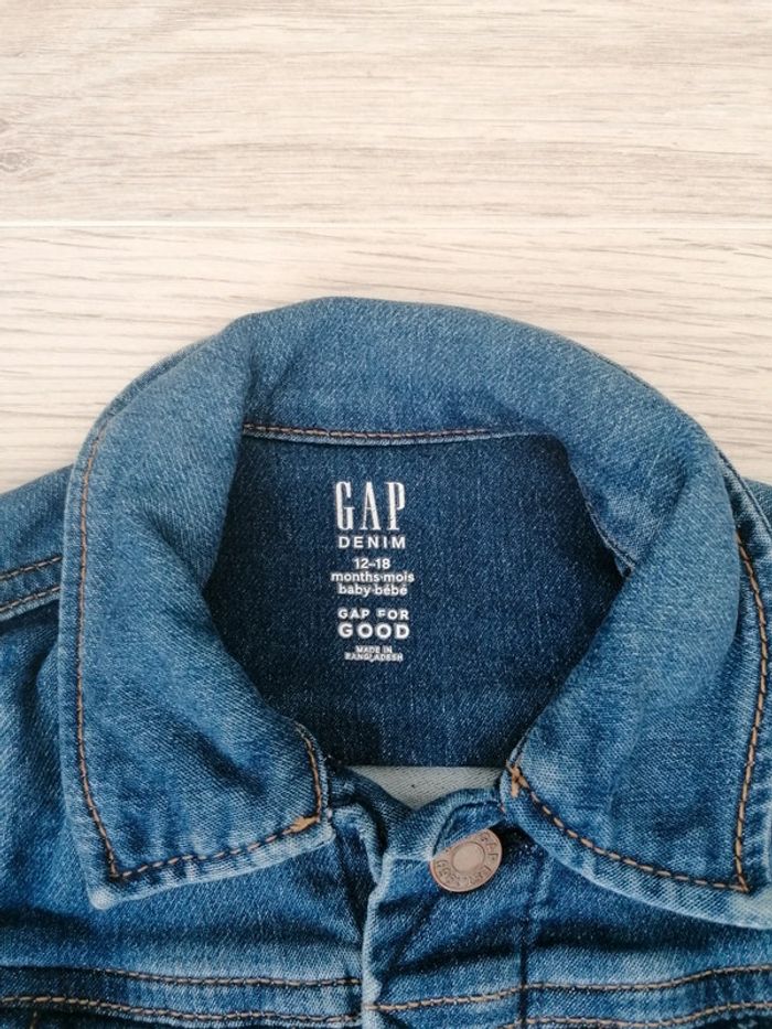 Veste en jean Gap 18 mois - photo numéro 2