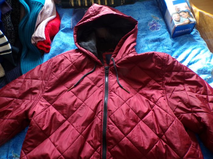 Blouson bordeaux mi saisons taille XL - photo numéro 2