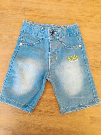 Short été effet jean 12 mois