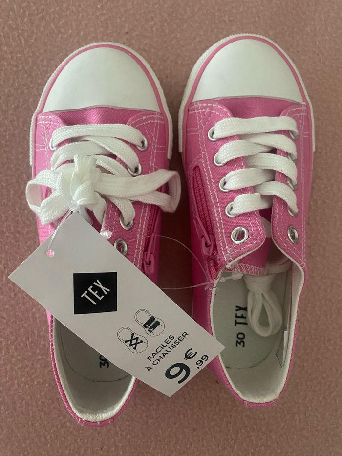 Chaussures Tex rose en taille 31