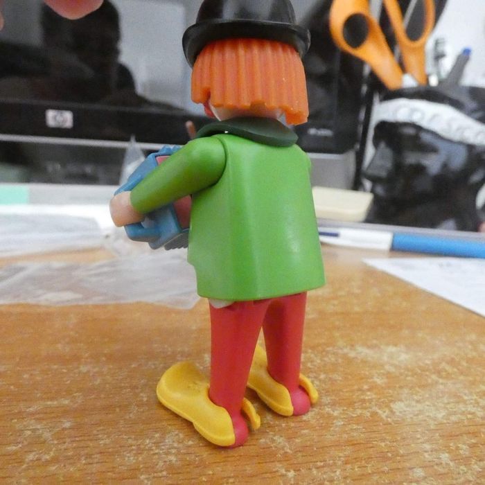 Clown a l accordéon playmobil collector 1986 (11) - photo numéro 2