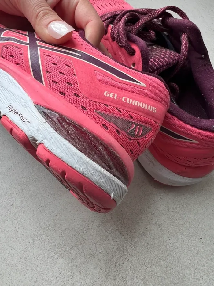 👟 Chaussures de sport rose - Asics - Taille 36 👟 - photo numéro 5