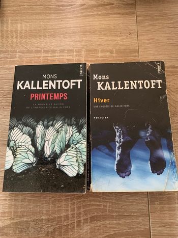 2  livres printemps . Hiver