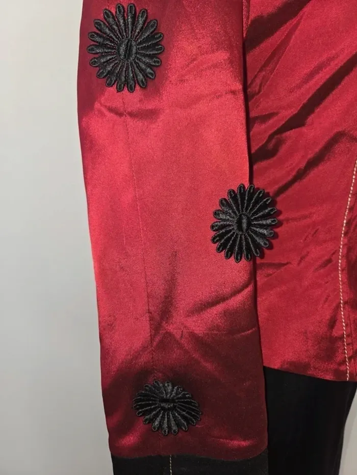 Blazer bordeaux Kristina Popovitch - photo numéro 4