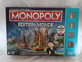 Monopoly édition Monde hasbro complet