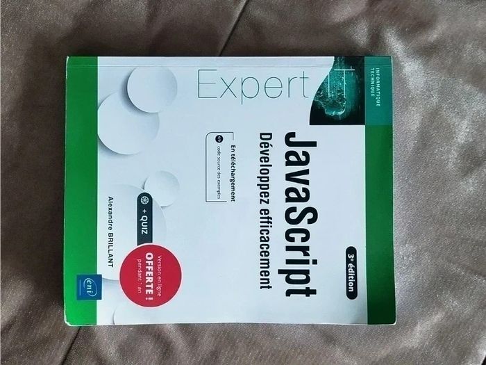 JavaScript développez efficacement 3e édition  7622042547 - photo numéro 7