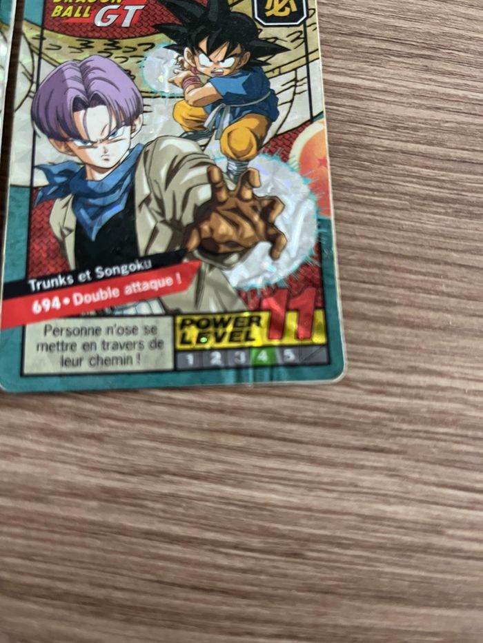 Lot de deux cartes Prisme Cardass Bandai 672 et 694 - photo numéro 5