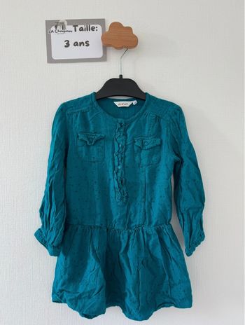 Robe bleu - taille 3 ans 🌸
