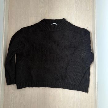 Pull en laine Zara • noir • 38 🌿