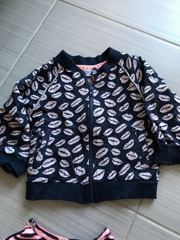 Ensemble veste et robe bébé fille - photo numéro 4