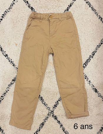 Pantalon chino Kiabi 6 ans
