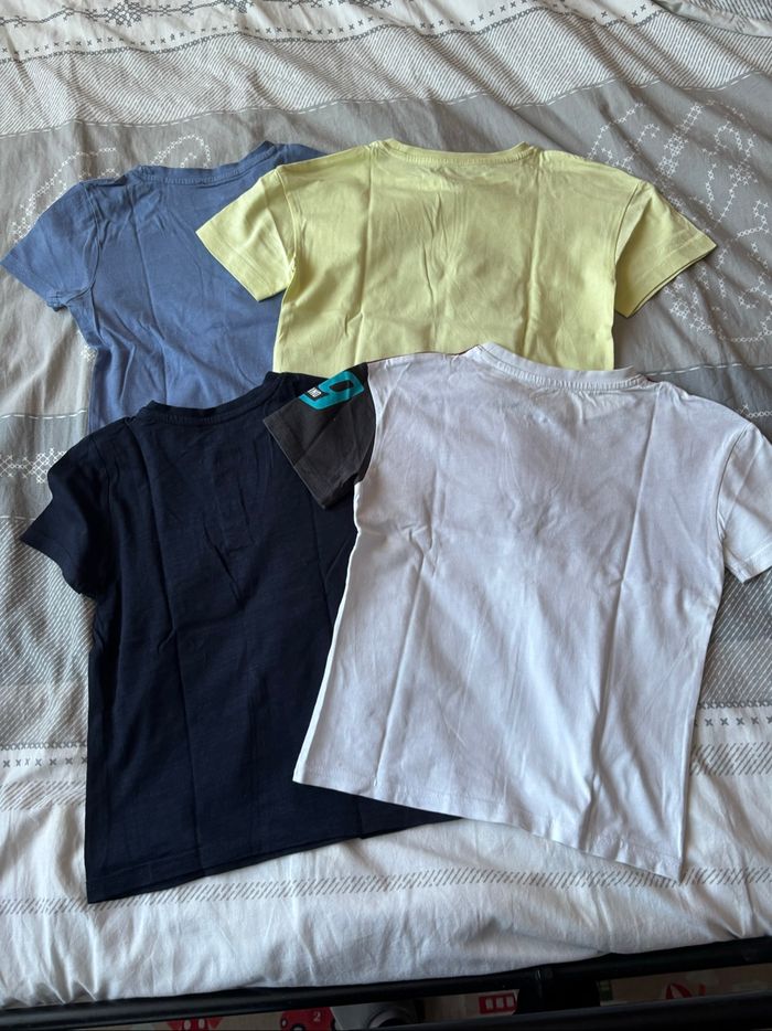Lot de 4 t-shirts manches courtes - photo numéro 2