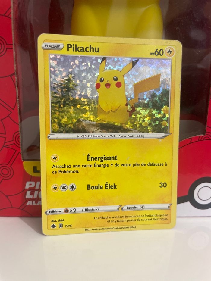 Carte Pokémon pikachu