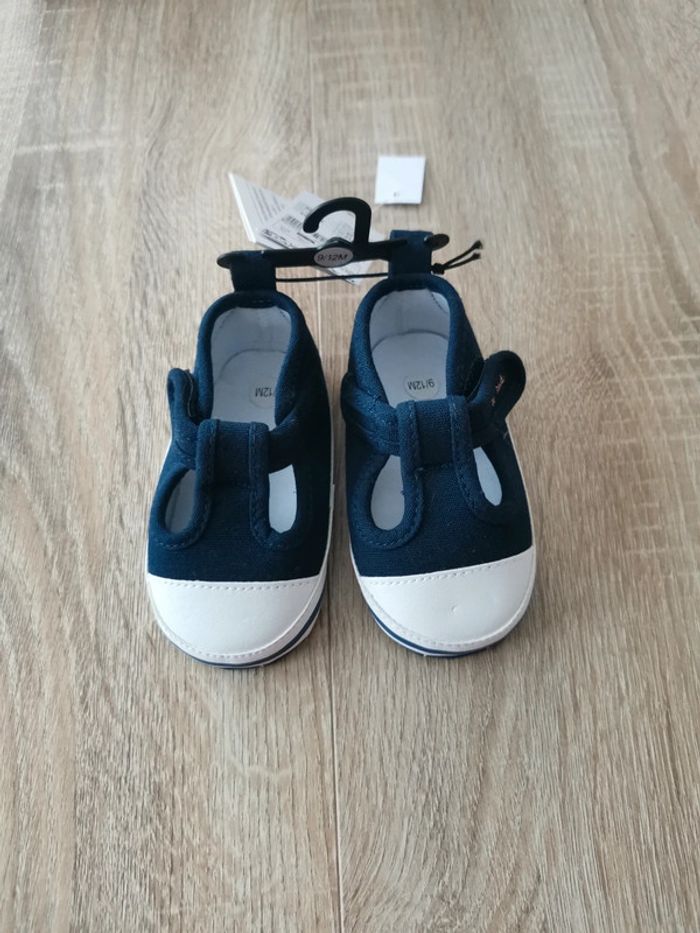 Chaussures bleues marine