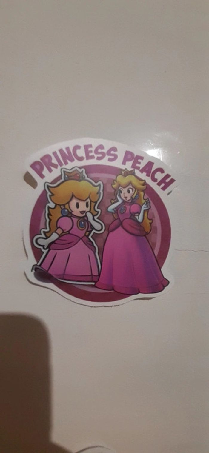 Sticker princess peach super mario