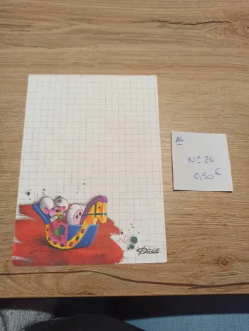 Feuille Diddl A6 26 0,50€