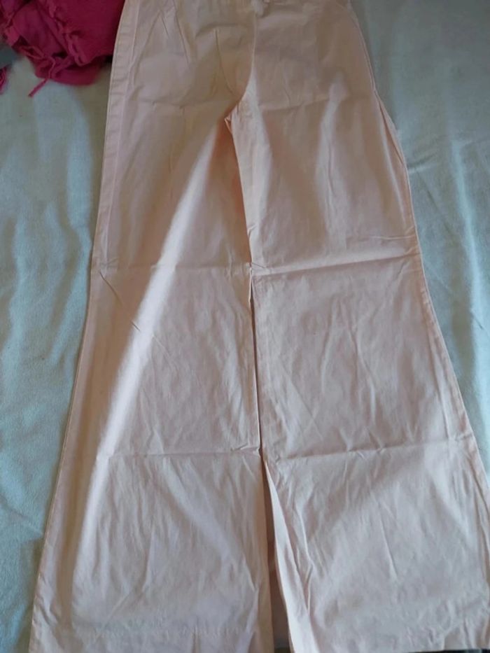 Pantalon large taille 38 vintage - photo numéro 12