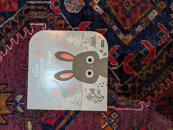 livre regarde dans la neige