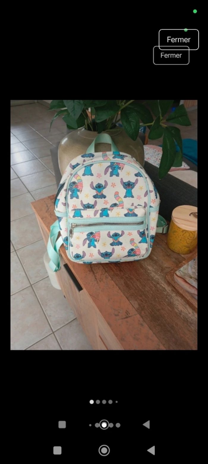Sac à dos Stitch Disney - photo numéro 4